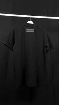 OG Black on Black Polo Shirt back worn