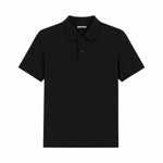 OG Black on Black Polo Shirt front lay flat