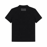 OG Black on Black Polo Shirt back lay flat