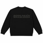 OG Black on Black Sweatshirt back lay flat