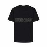 OG Black on Black T-Shirt back lay flat