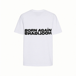 OG Black on White T-Shirt back lay flat
